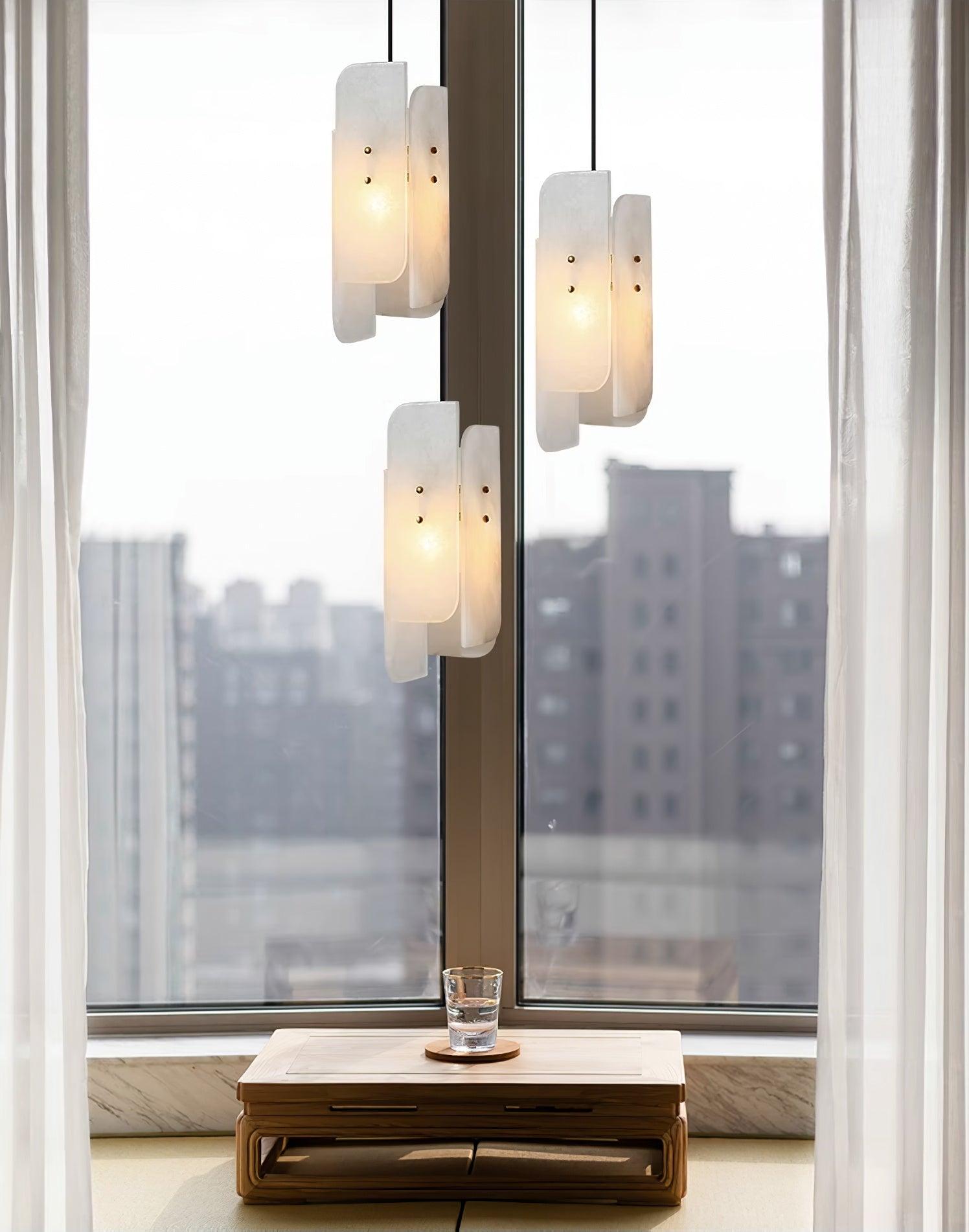 Aurestead Mini Alabaster Pendant Light