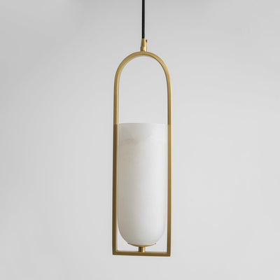 Svala Arch Alabaster Pendant Light