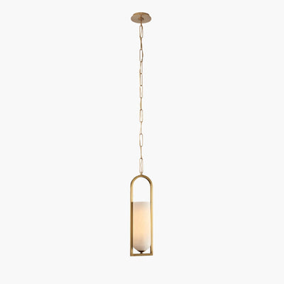 Svala Arch Alabaster Pendant Light