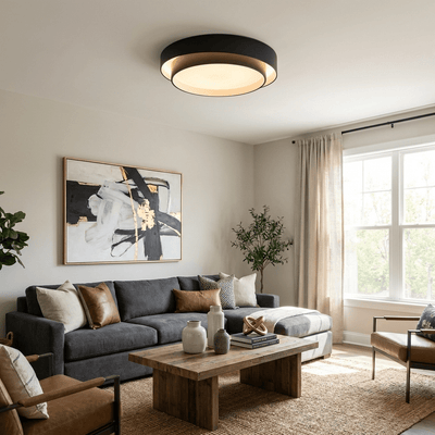 Bellley Iron Flush Mount Ceiling Light