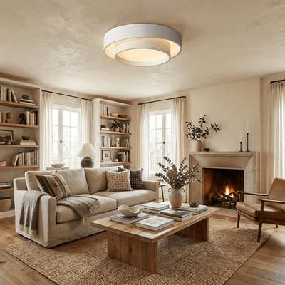Bellley Iron Flush Mount Ceiling Light