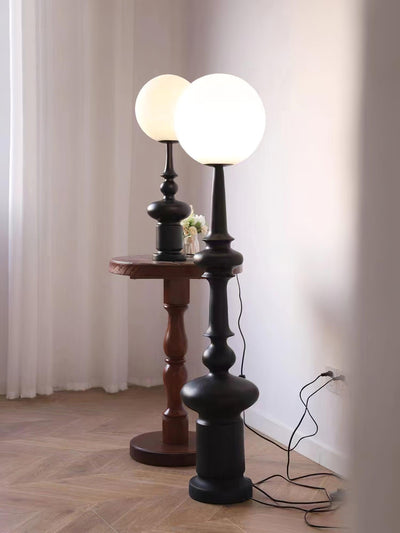 Soralise Roman Column Table Lamp