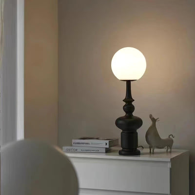 Soralise Roman Column Table Lamp