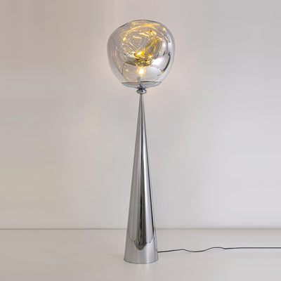 Ovexin Gray Contemporary Floor Lamp