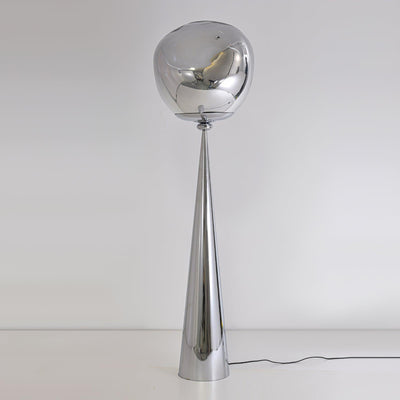 Ovexin Gray Contemporary Floor Lamp