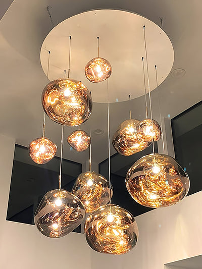 Solara Pendant Lamp Irregular Cluster Sculptural