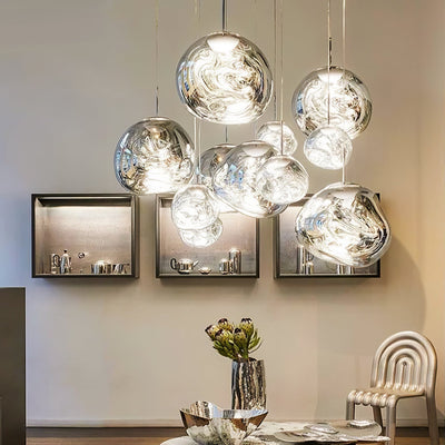 Solara Pendant Lamp Irregular Cluster Sculptural