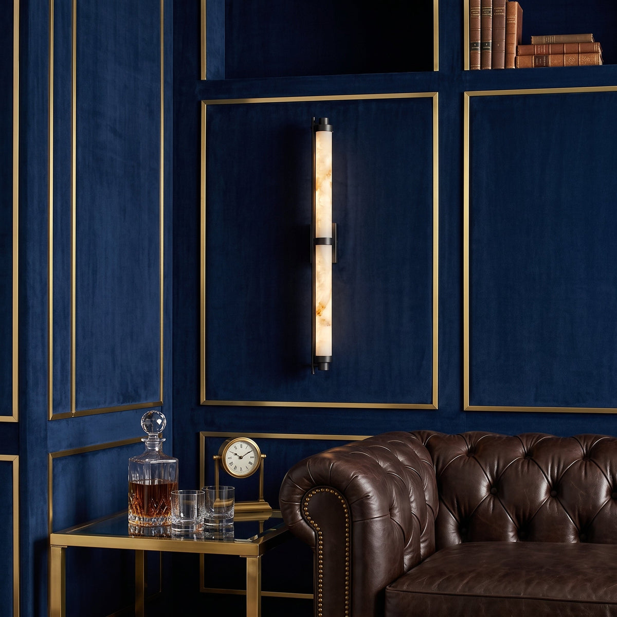 Brambleford Alabaster Wall Sconce