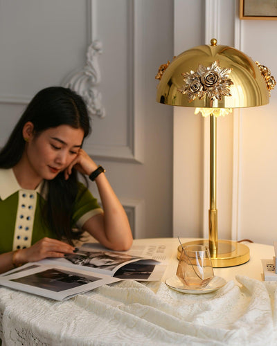 Uvaris Romantic  Crystal Table Lamp