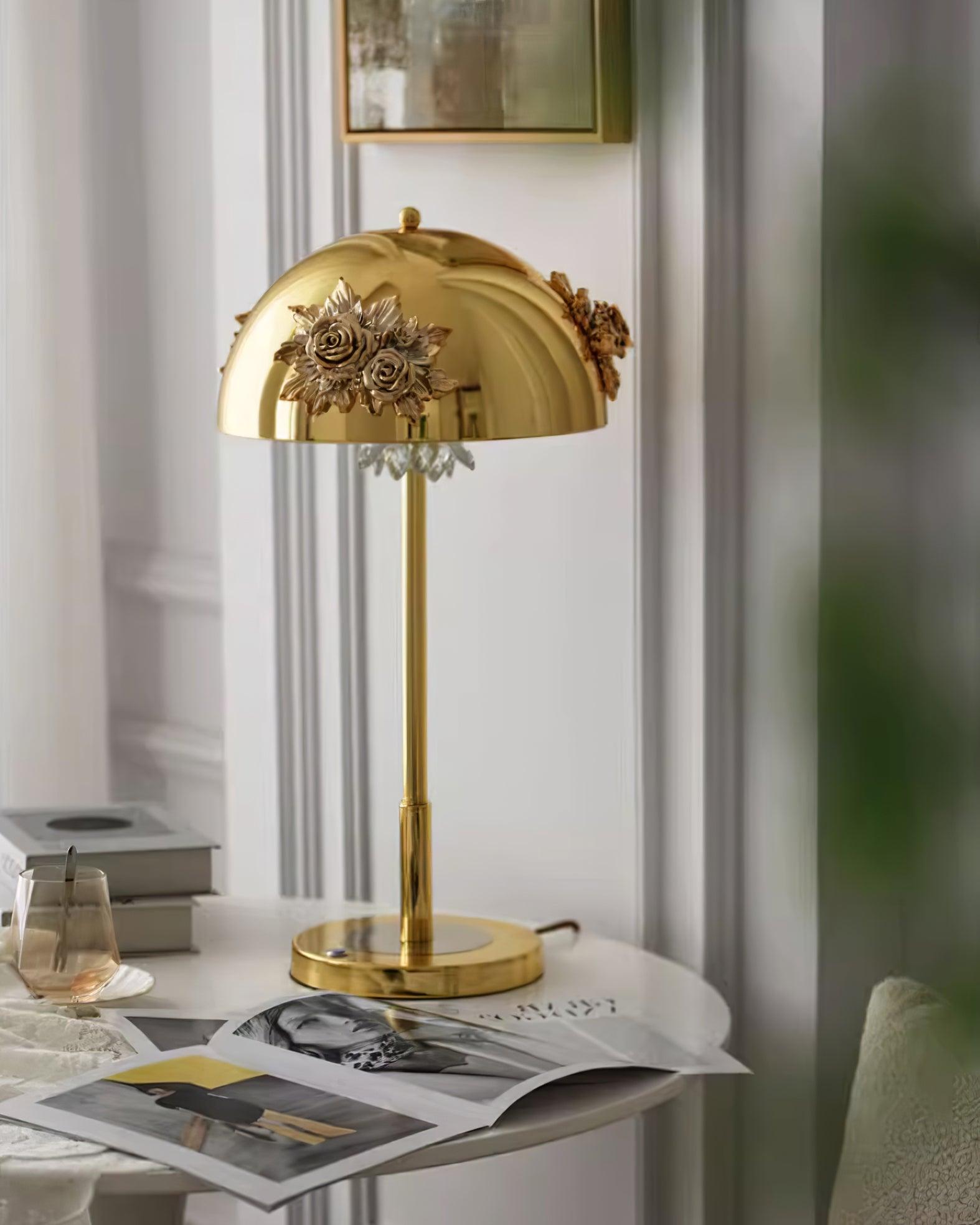 Uvaris Romantic  Crystal Table Lamp