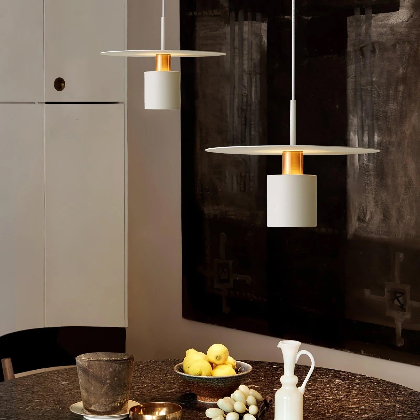Erixy Pendant Lamp Cylinder Disc Industrial