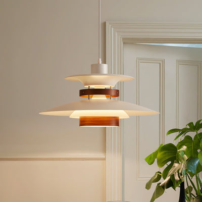 Sylelenne Wood Steel Pendant Lamp