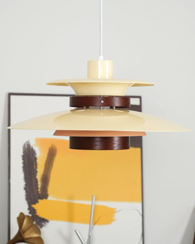 Sylelenne Wood Steel Pendant Lamp