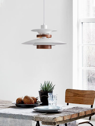 Sylelenne Wood Steel Pendant Lamp
