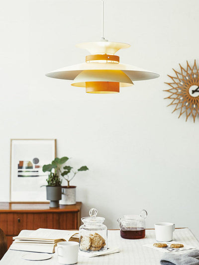 Sylelenne Wood Steel Pendant Lamp