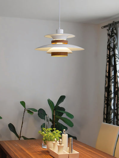 Sylelenne Wood Steel Pendant Lamp