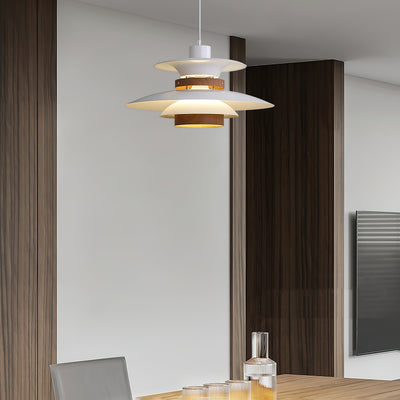 Sylelenne Wood Steel Pendant Lamp