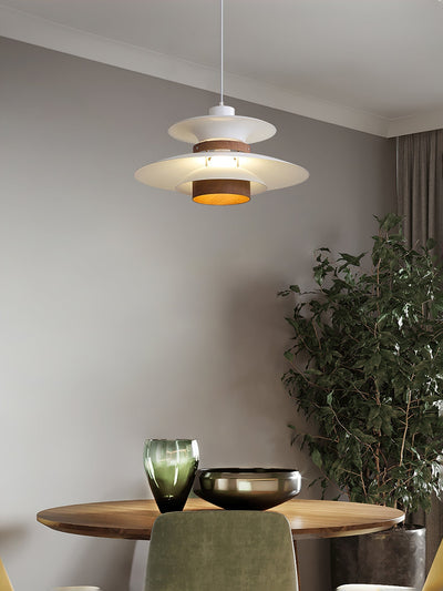 Sylelenne Wood Steel Pendant Lamp
