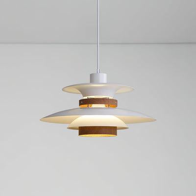 Sylelenne Wood Steel Pendant Lamp