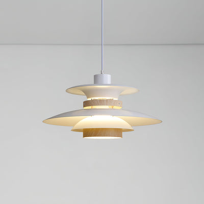 Sylelenne Wood Steel Pendant Lamp