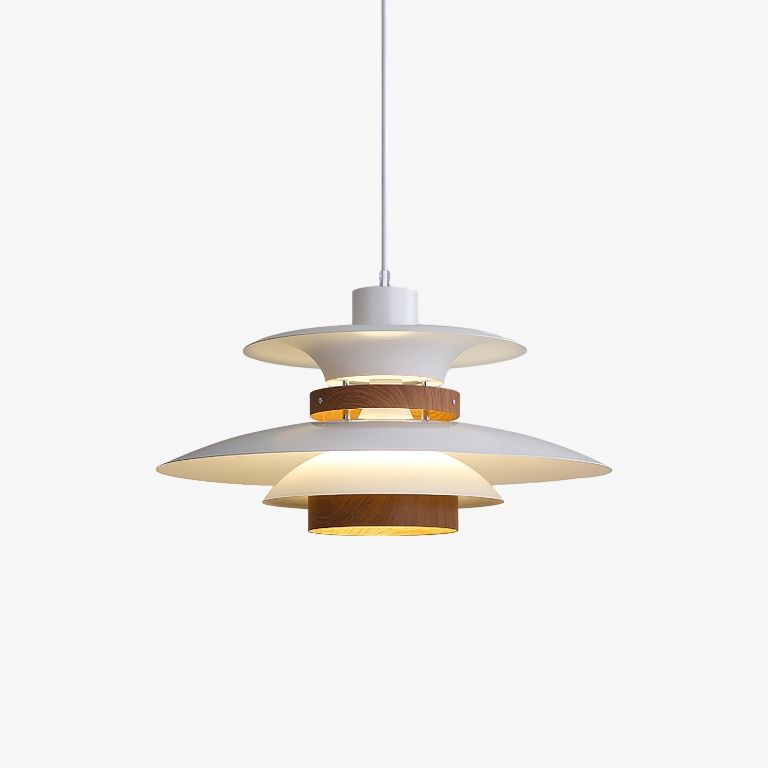 Sylelenne Wood Steel Pendant Lamp