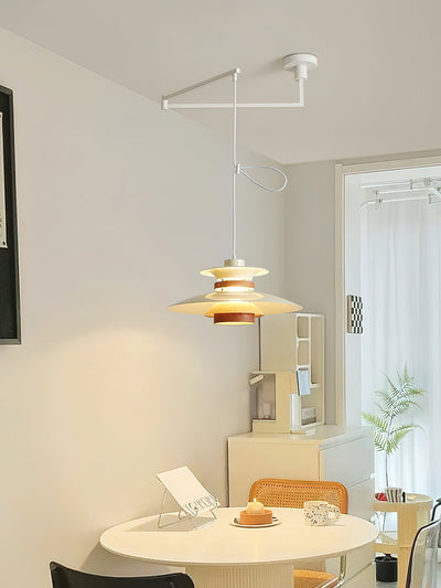 Sylania Steel & Wood Pendant Lamp
