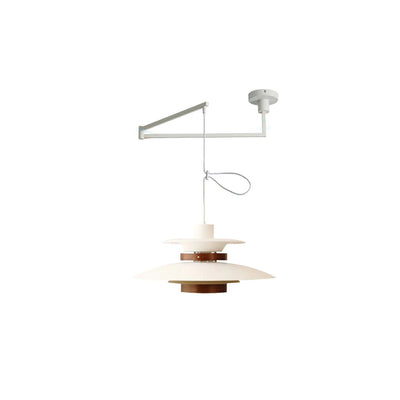 Sylania Steel & Wood Pendant Lamp