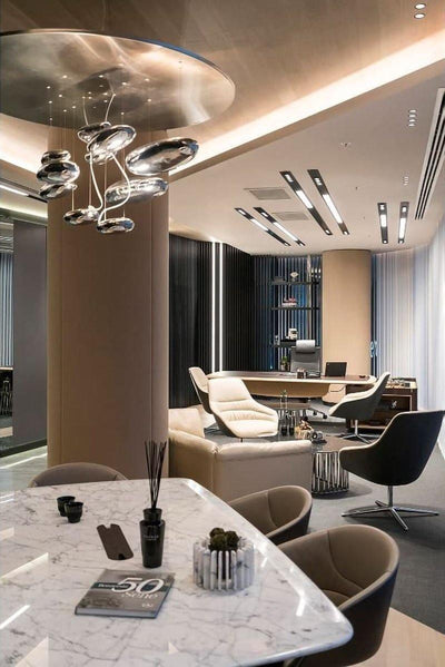 Feririan Ceiling Lamp Aluminum Pebble