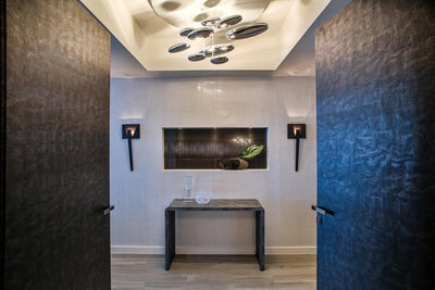 Feririan Ceiling Lamp Aluminum Pebble