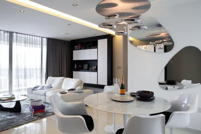Feririan Ceiling Lamp Aluminum Pebble