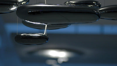 Feririan Ceiling Lamp Aluminum Pebble