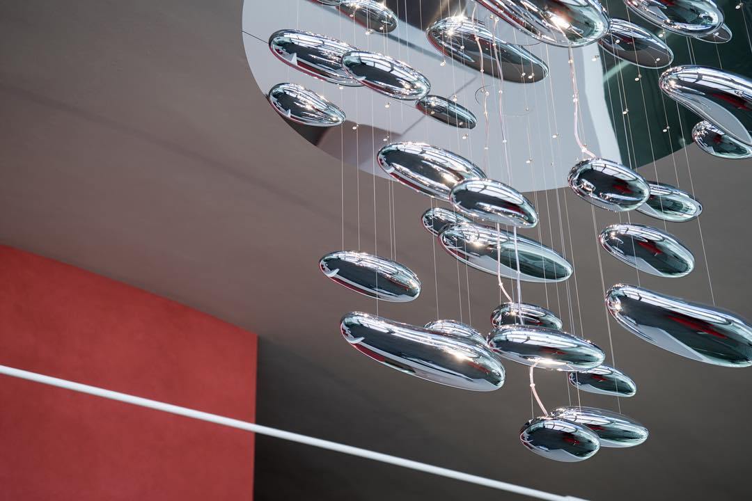 Feririan Ceiling Lamp Aluminum Pebble