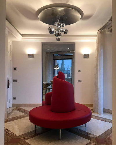 Feririan Ceiling Lamp Aluminum Pebble