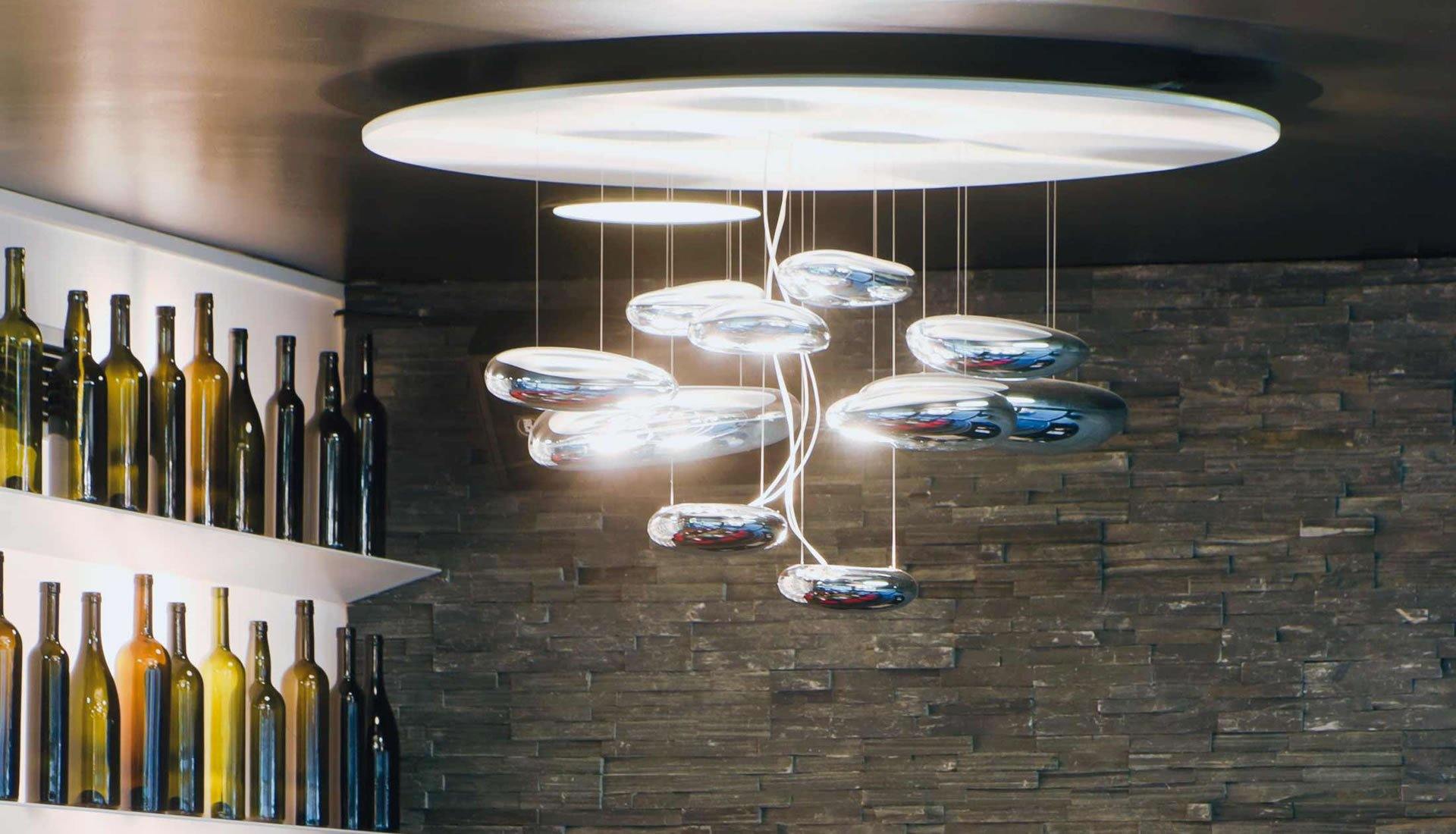 Feririan Ceiling Lamp Aluminum Pebble