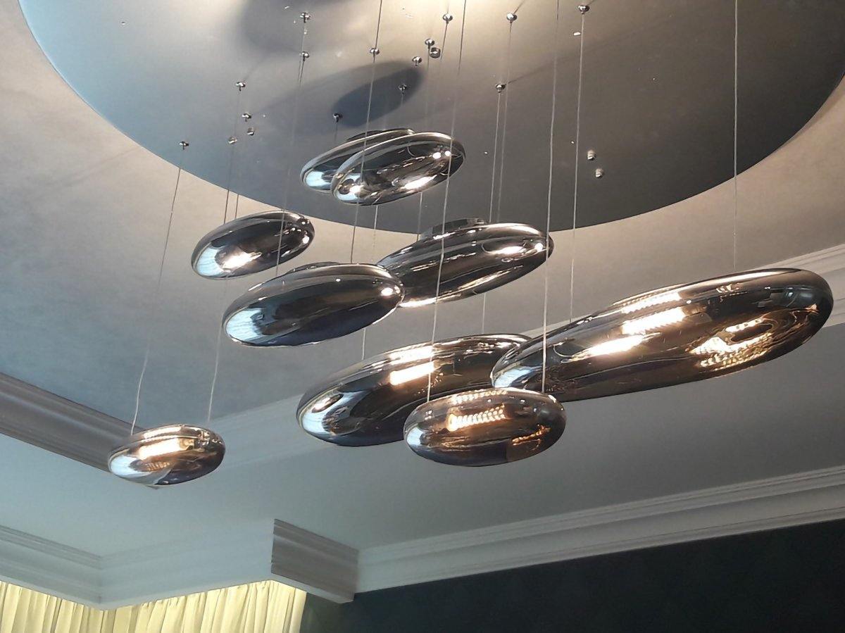 Feririan Ceiling Lamp Aluminum Pebble