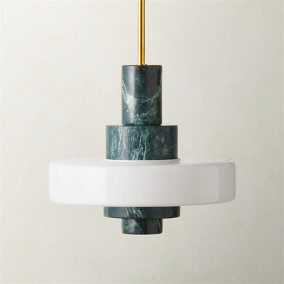 Mercury Green Marble Pendant Lamp
