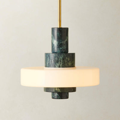 Mercury Green Marble Pendant Lamp