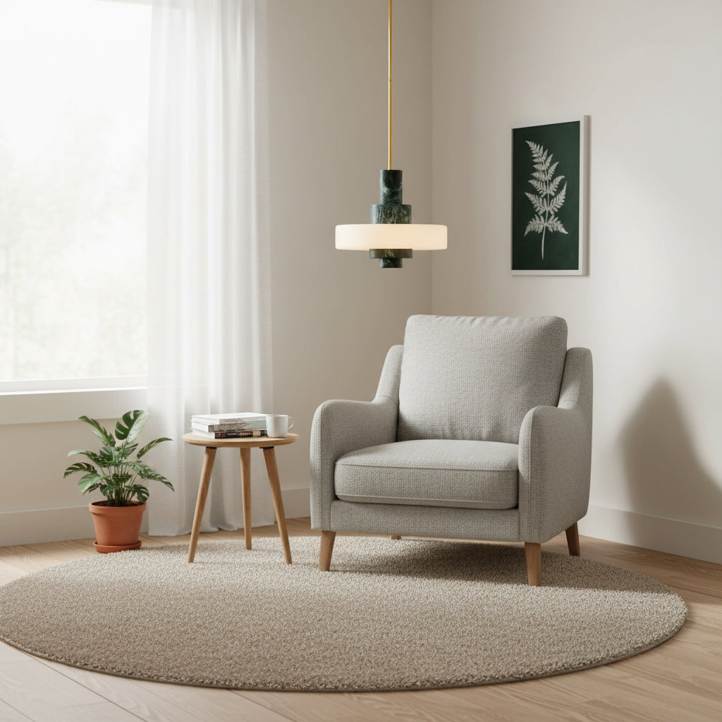 Mercury Green Marble Pendant Lamp