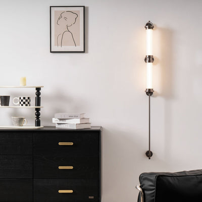 Eirirella Premium Nordic Art Vertical Glass Sconce Wall Lamp