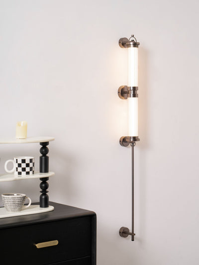 Eirirella Premium Nordic Art Vertical Glass Sconce Wall Lamp