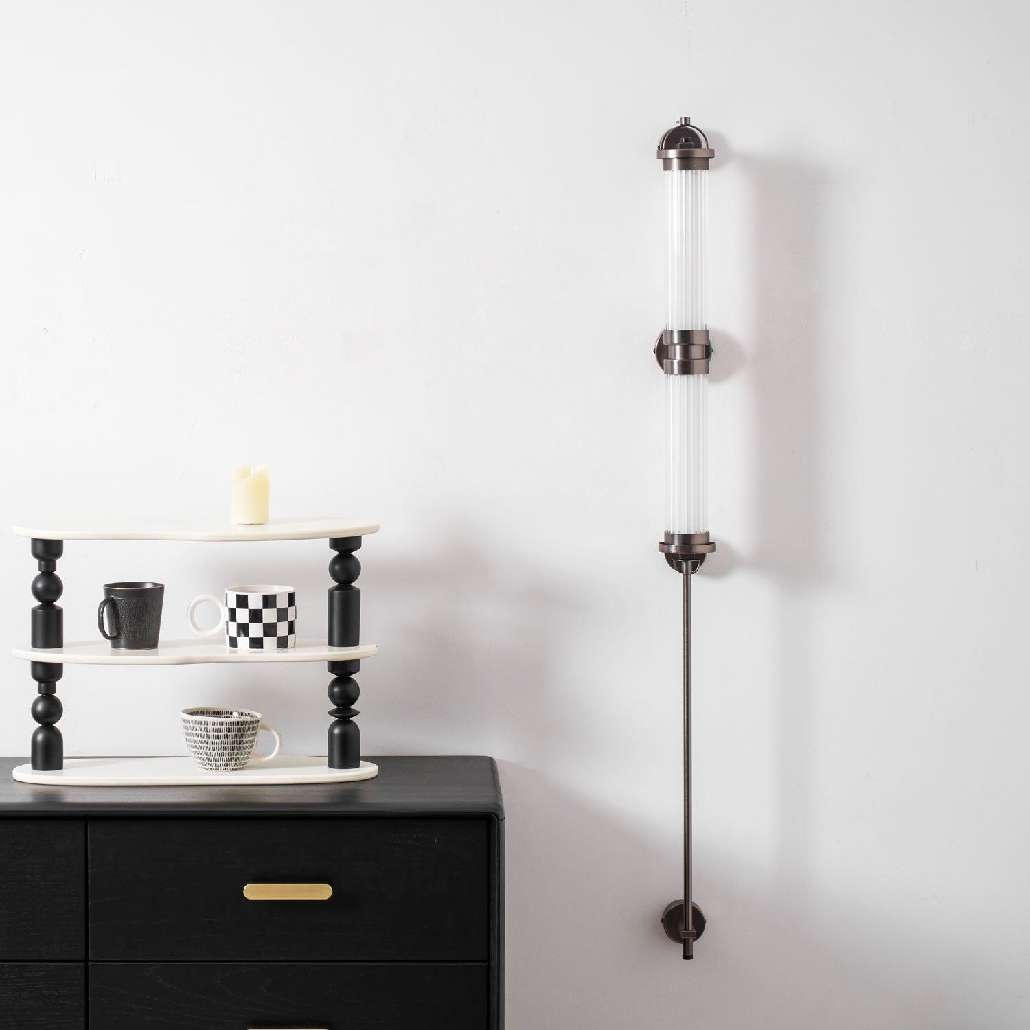 Eirirella Premium Nordic Art Vertical Glass Sconce Wall Lamp