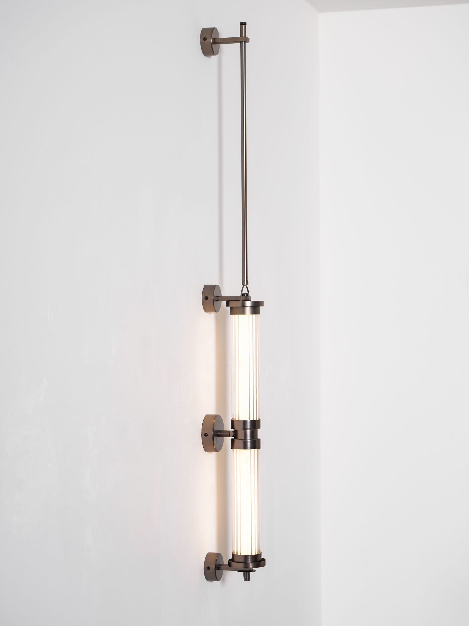 Eirirella Premium Nordic Art Vertical Glass Sconce Wall Lamp