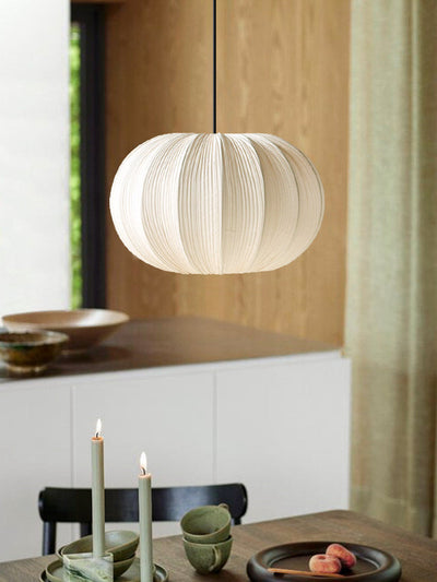 Casterwyn Pleated Fabric Pendant Lamp