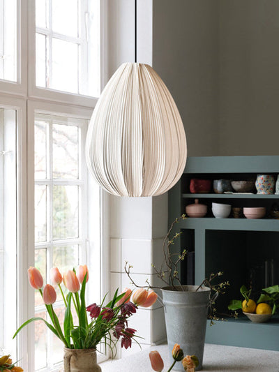 Casterwyn Pleated Fabric Pendant Lamp