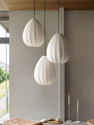 Casterwyn Pleated Fabric Pendant Lamp