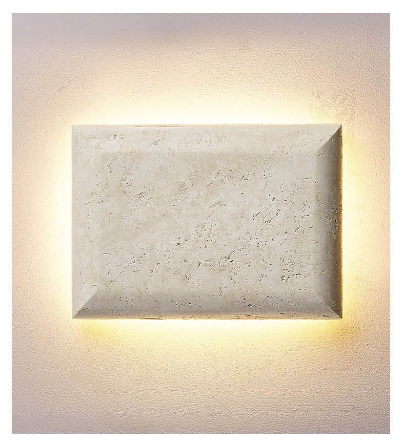 Mesarra Travertine Sconce