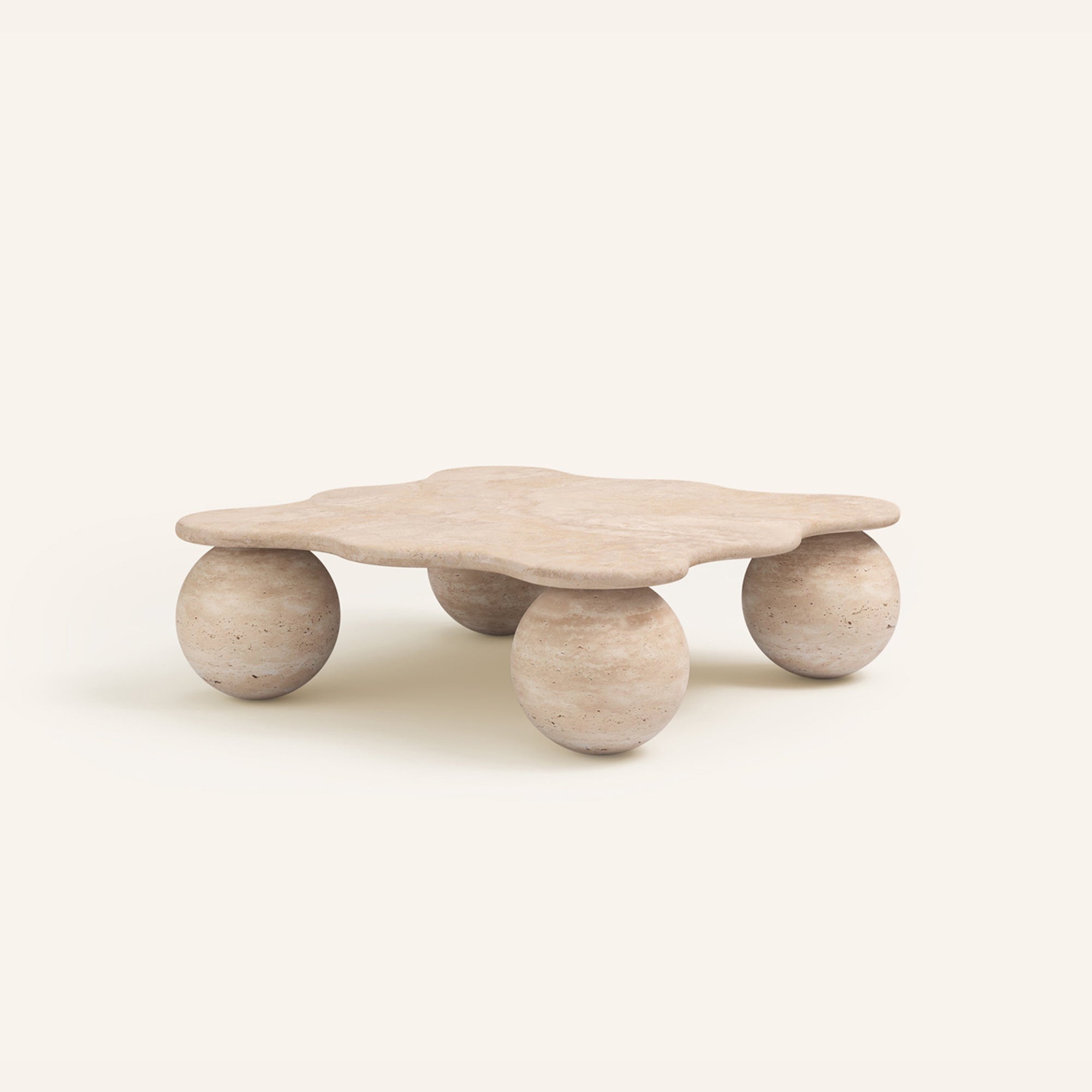 Mesa Pebble Stone Coffee Table