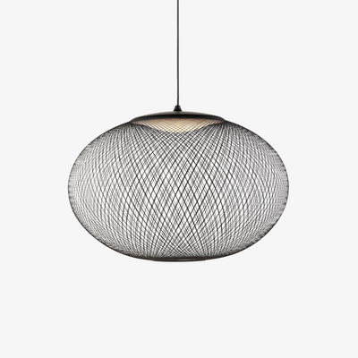 Orelenira Pendant Lamp Metallic Mesh Black