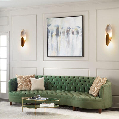 Aurerielle Wall Sconce Gold Black Minimalist