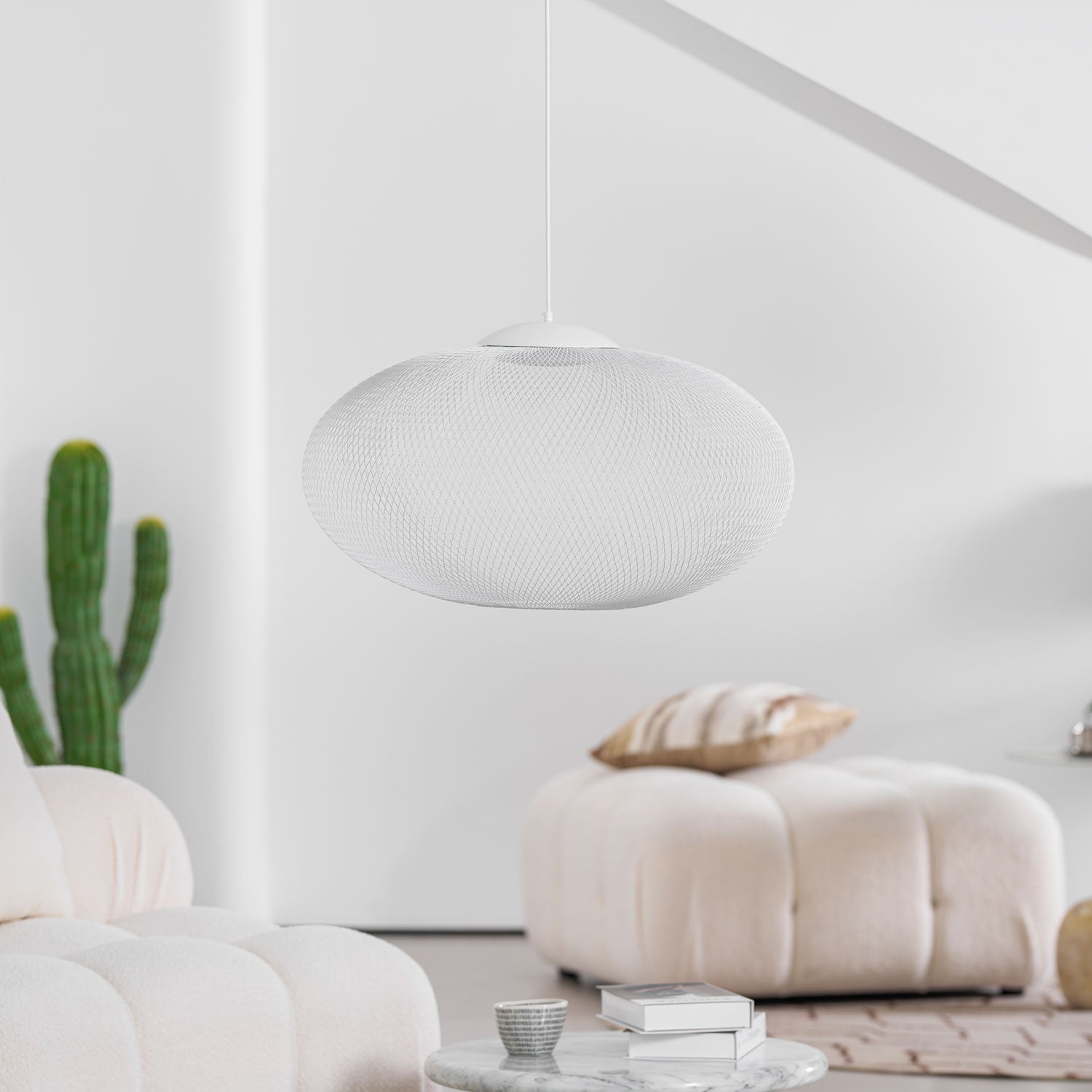 Orelenira Pendant Lamp Metallic Mesh Black